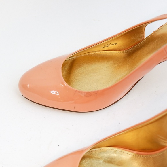 J. Crew Round Toe Slingback Pumps Size 9.5 Purchased from Katherine Heigl Closet - Picture 2 of 7